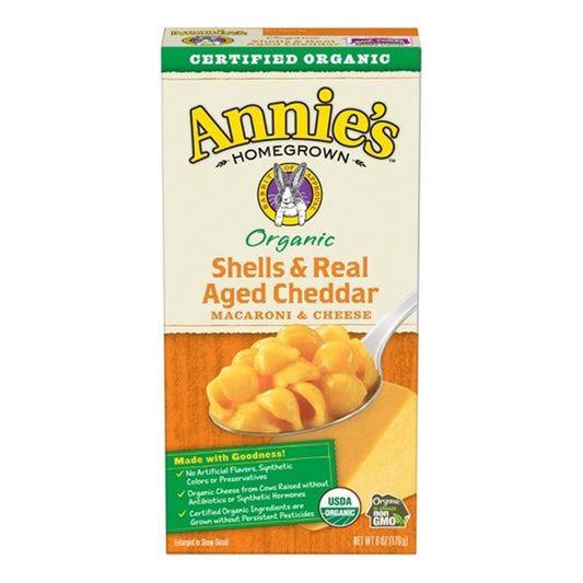 Annie's Organic Shells & Real Aged Cheddar