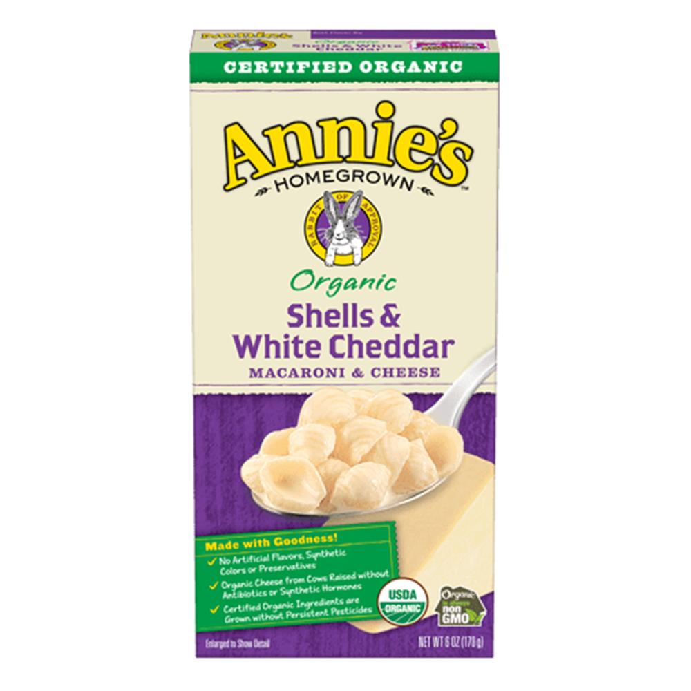 Annie's Organic Shells & White Cheddar