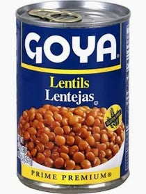 Goya Lentils (Canned)