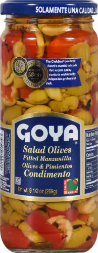 Goya Salad Olives Pitted Manzanilla
