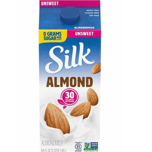 Leche de almendras sin azúcar